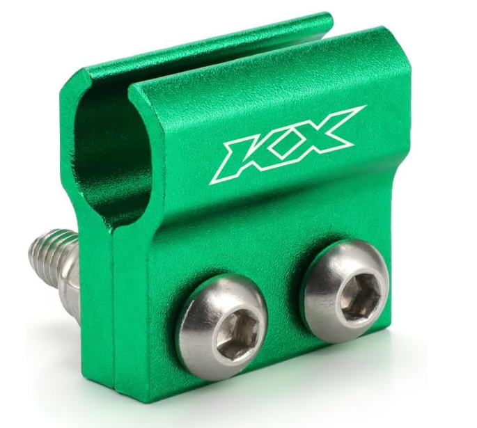 Kawasaki KX-Series Front Brake Line Cable Clamp