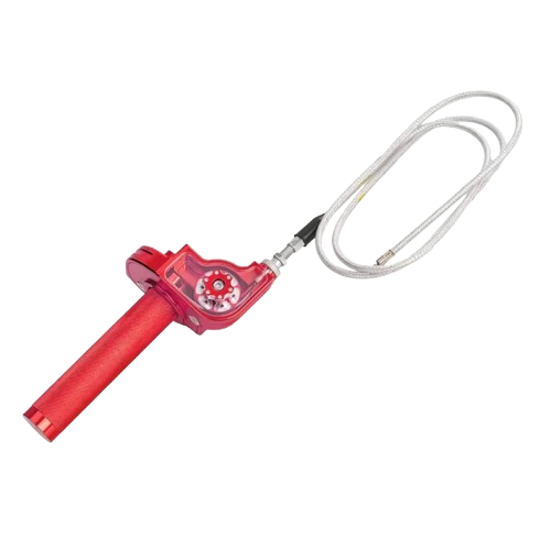 Universal 7/8" Aluminum Throttle Assembly & Cable Kit (Without Grips)