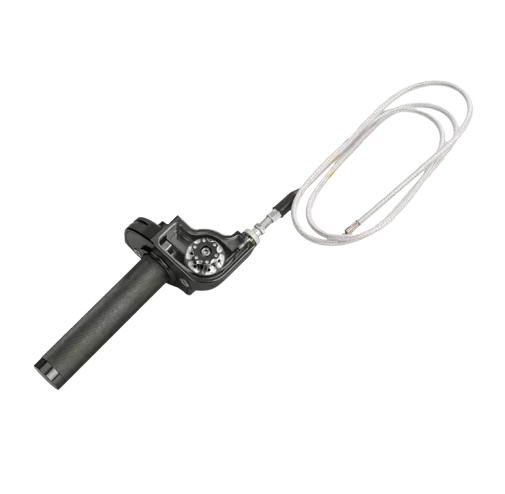Universal 7/8" Aluminum Throttle Assembly & Cable Kit (Without Grips)