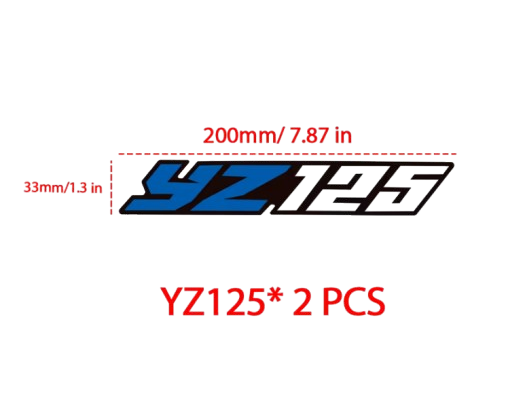 Yamaha YZ-Series Stickers (2pcs)