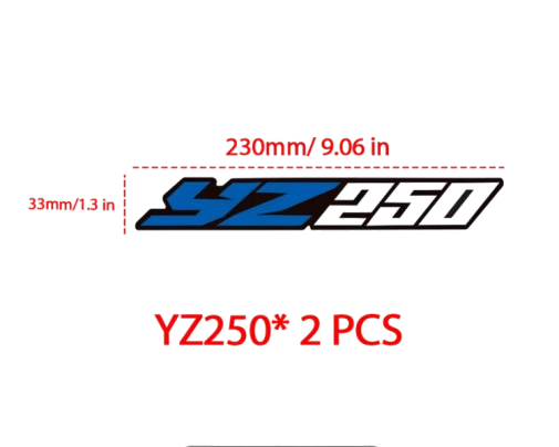 Yamaha YZ-Series Stickers (2pcs)