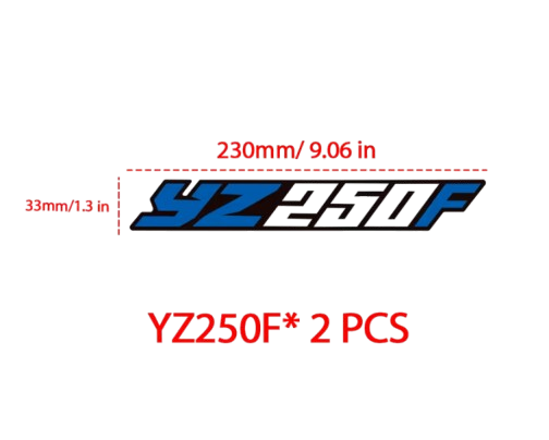 Yamaha YZ-Series Stickers (2pcs)