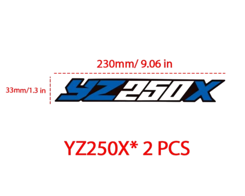 Yamaha YZ-Series Stickers (2pcs)