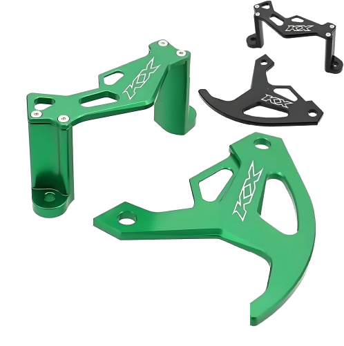 Kawasaki KX-Series Caliper and Rotor Guards (Pair)