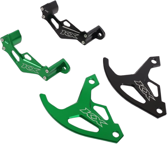 Kawasaki KX-Series Caliper and Rotor Guards (Pair)