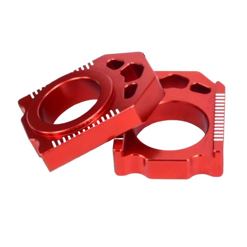 Red CNC Billet Aluminum Accessory Pack for Honda