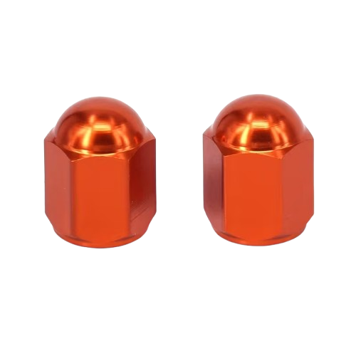 Orange CNC Billet Aluminum Accessory Pack for KTM