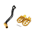 Suzuki Footpegs and JFG Racing Gear Shifter (Pair)